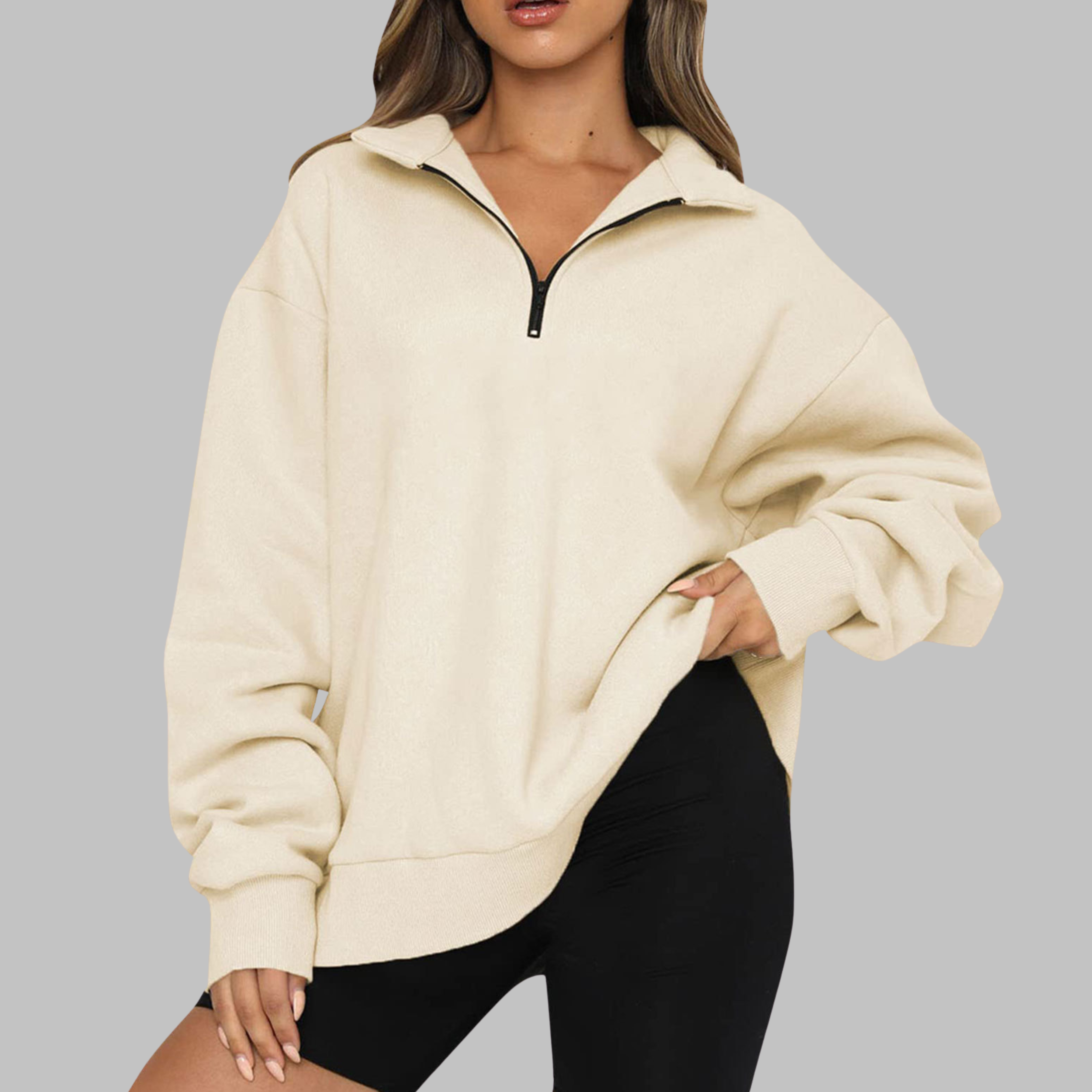 E&M | Tenley Oversized Half-Zip