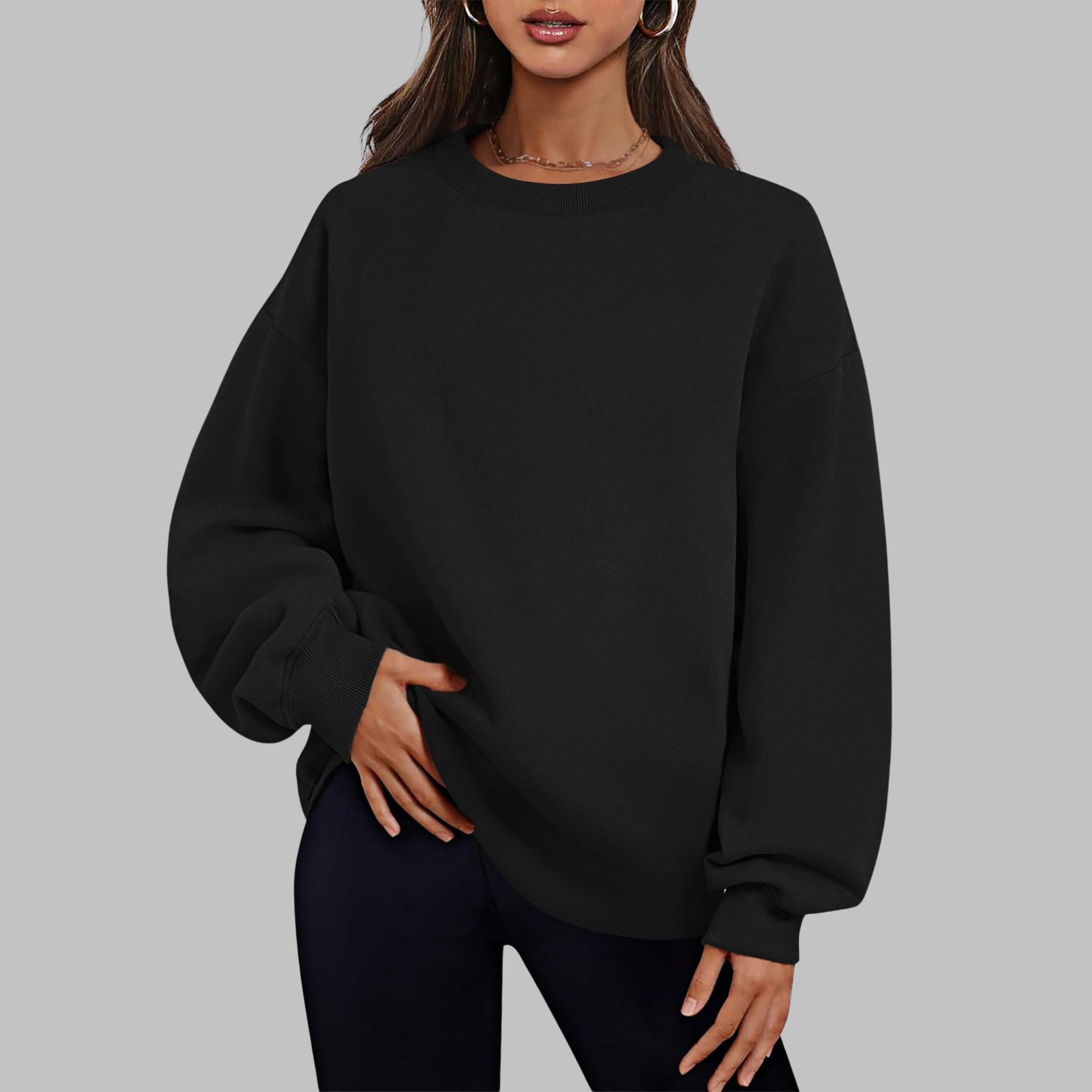 E&M | Medgi Oversized Crewneck
