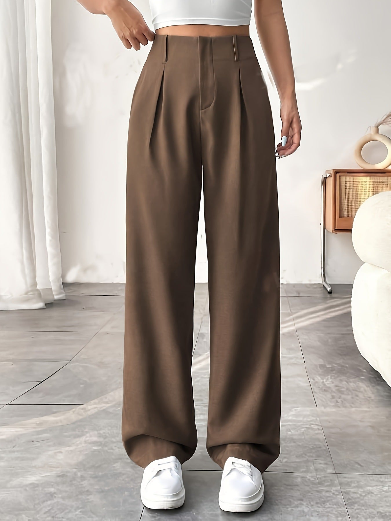 E&M I Elodie Pleated Trousers