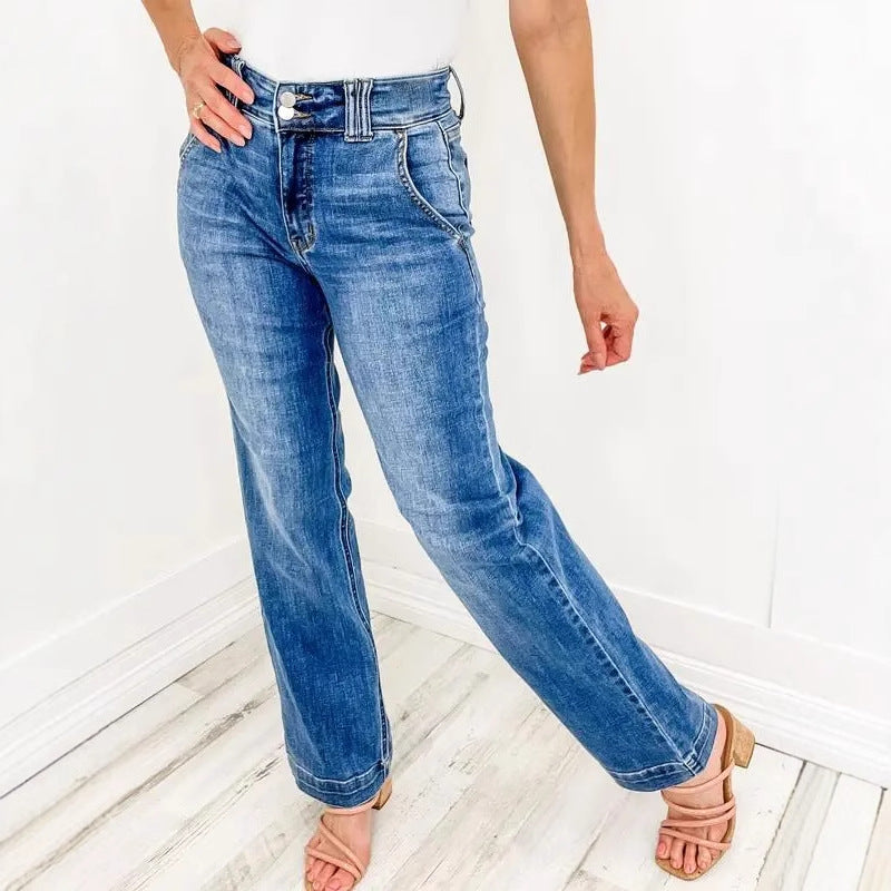E&M | Tallis Wide-Leg Jeans