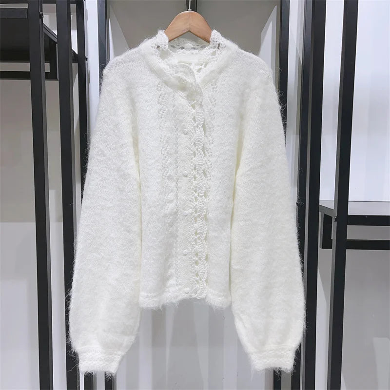 E&M I Daisy Knit Cardigan