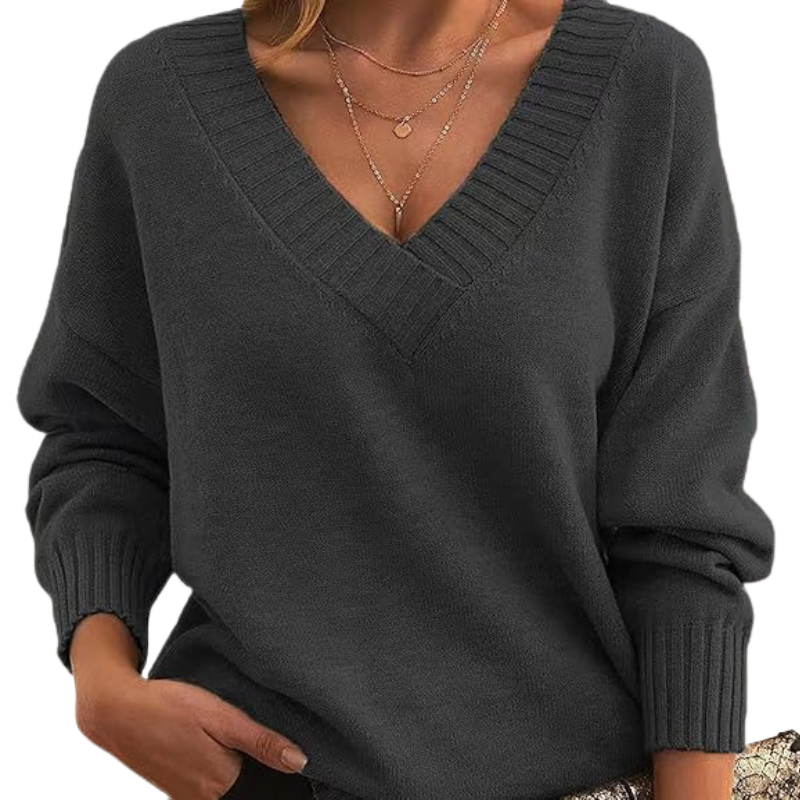 E&M | Lillian V-Neck Sweater