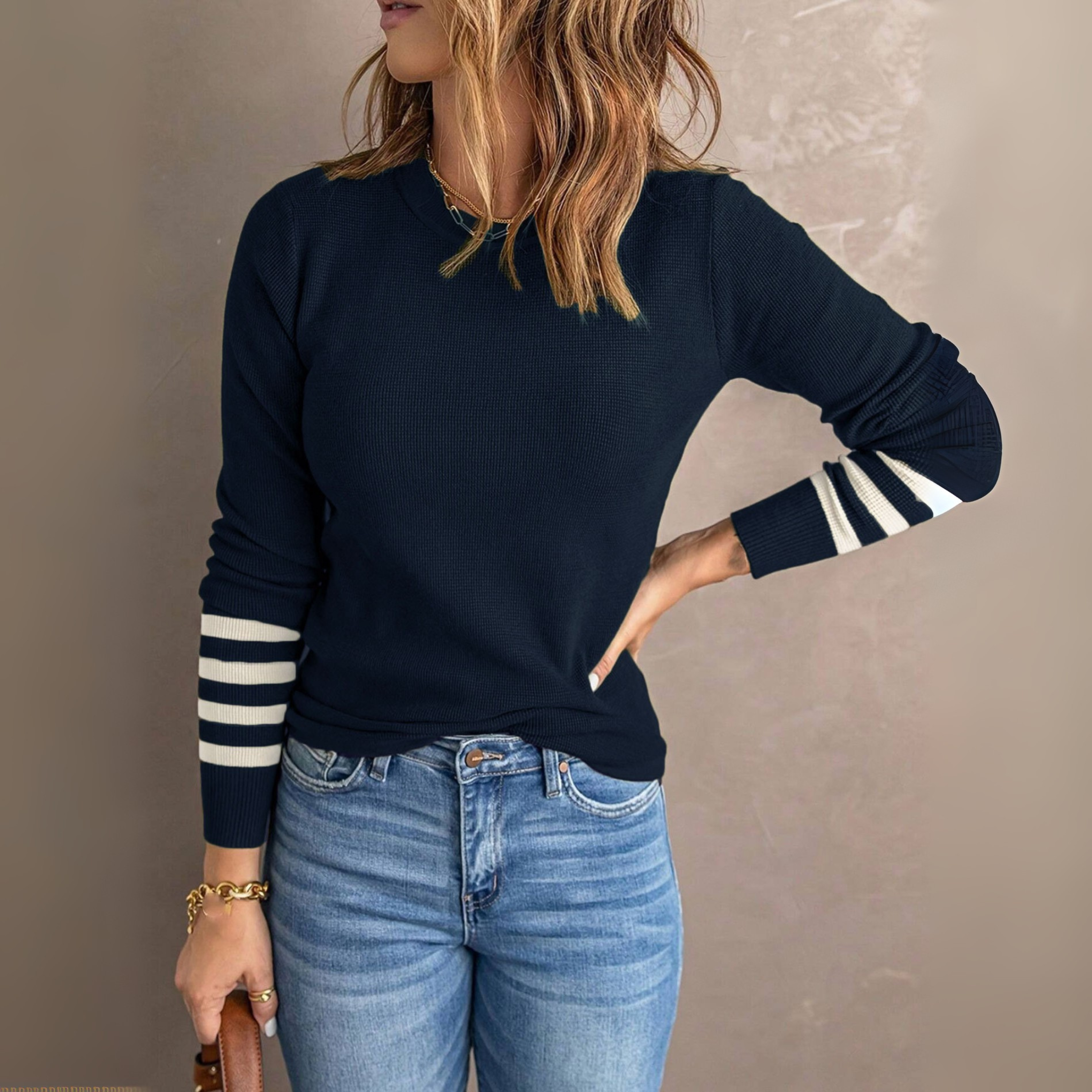 E&M | Trani Striped Sweater