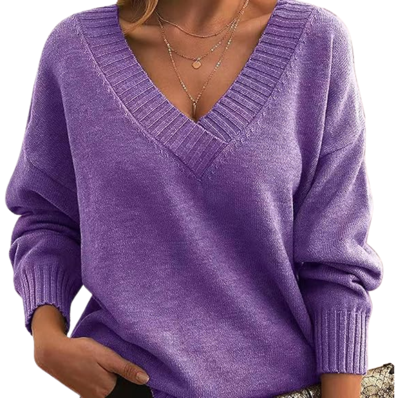 E&M | Lillian V-Neck Sweater