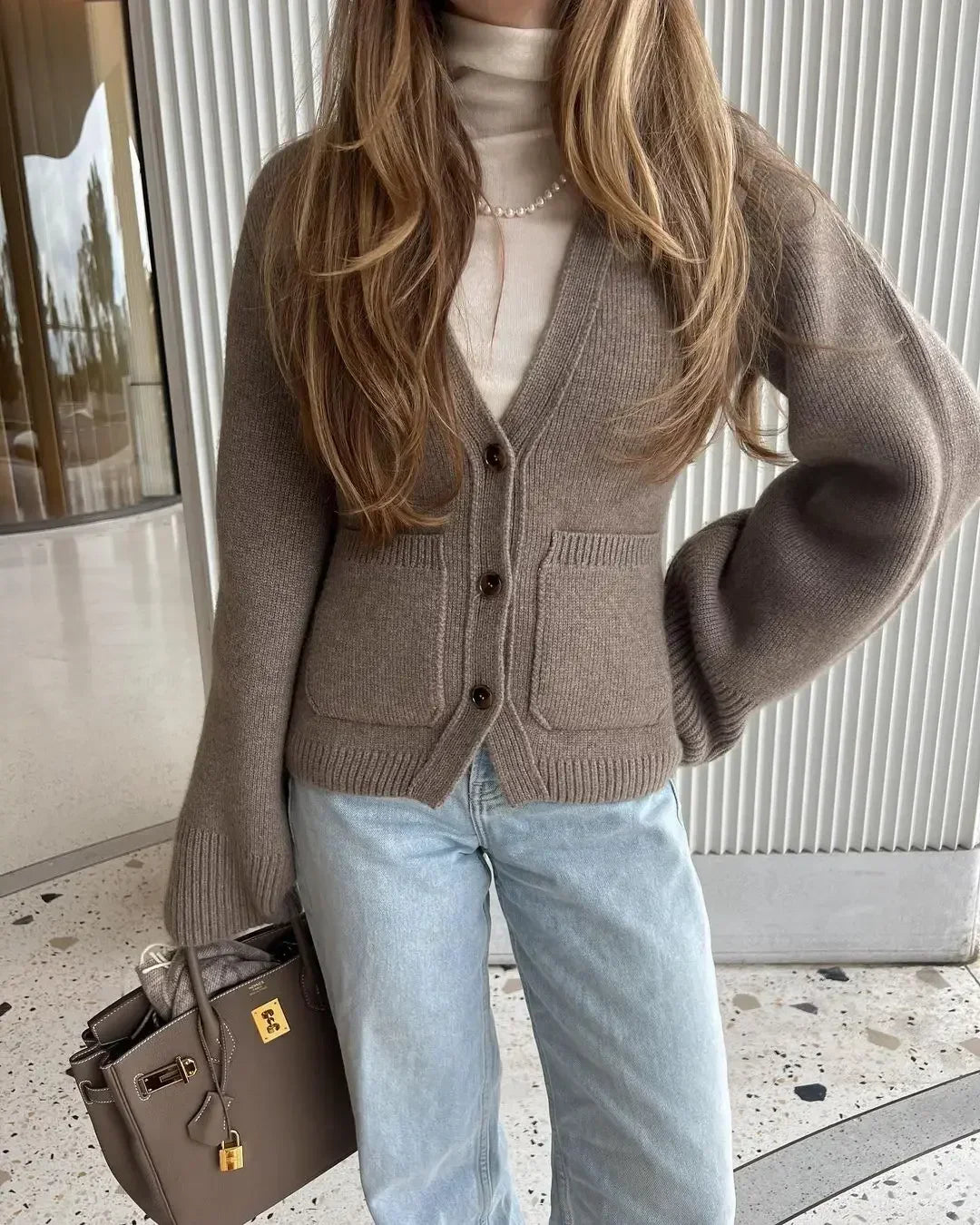 E&M I Jessica Knit Cardigan
