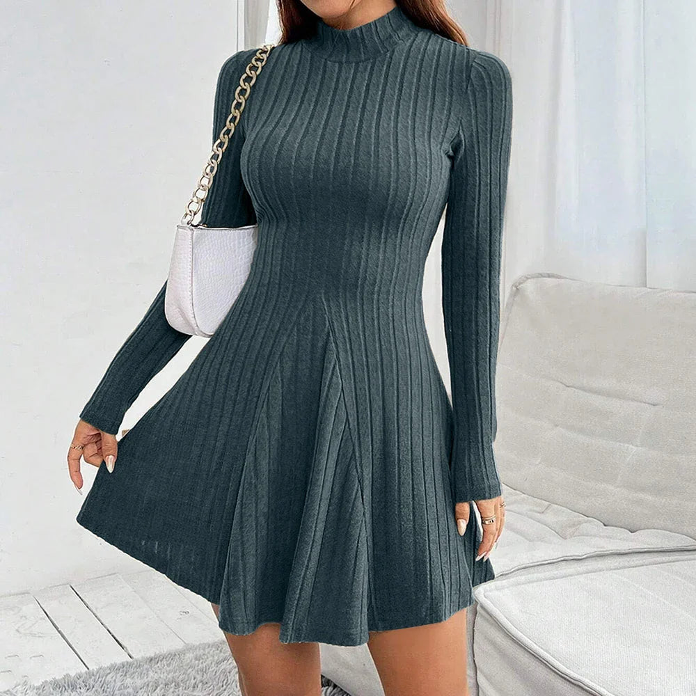 E&M I Sutton Turtleneck Dress