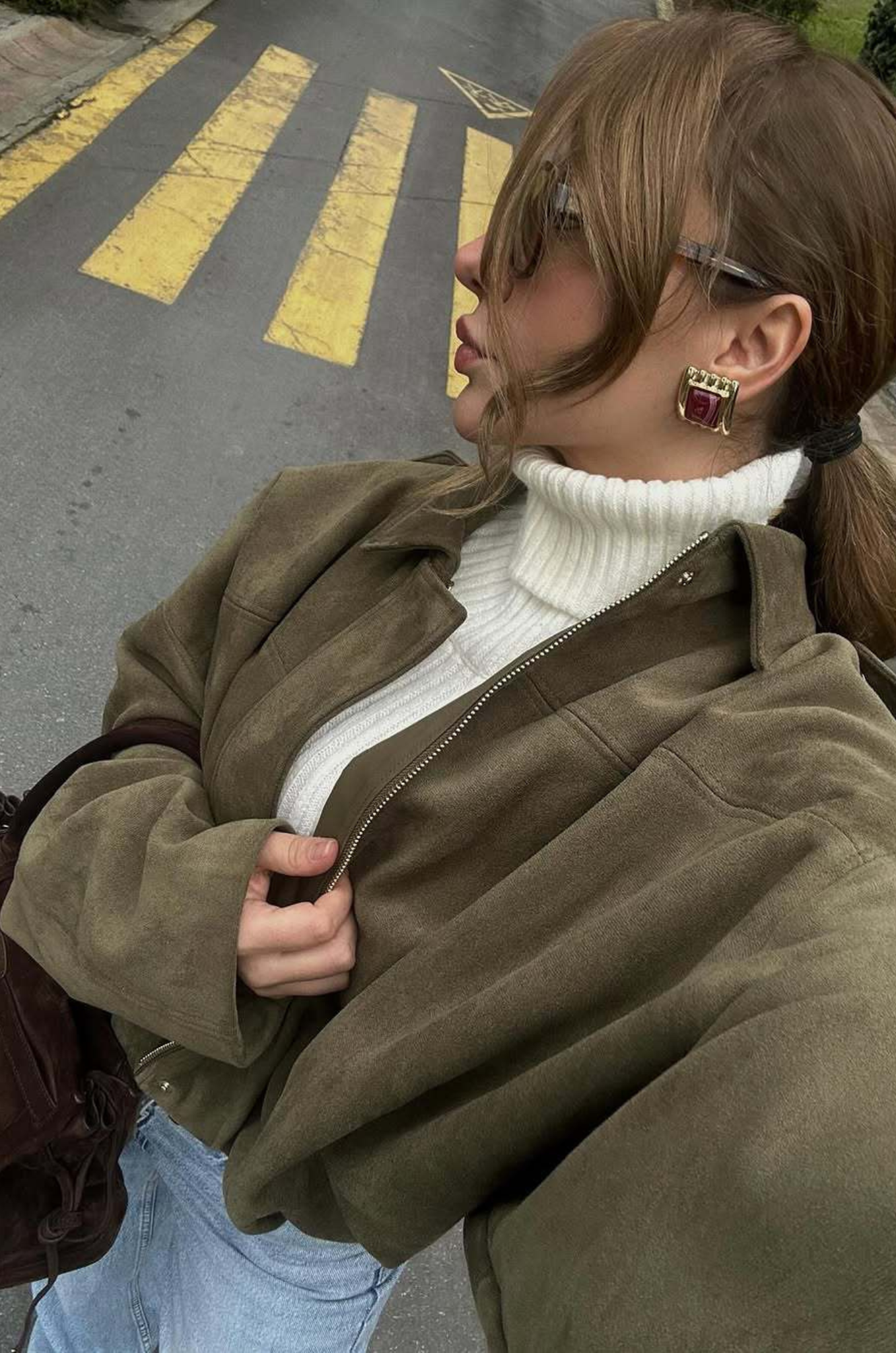 E&M I Ziva Suede Jacket