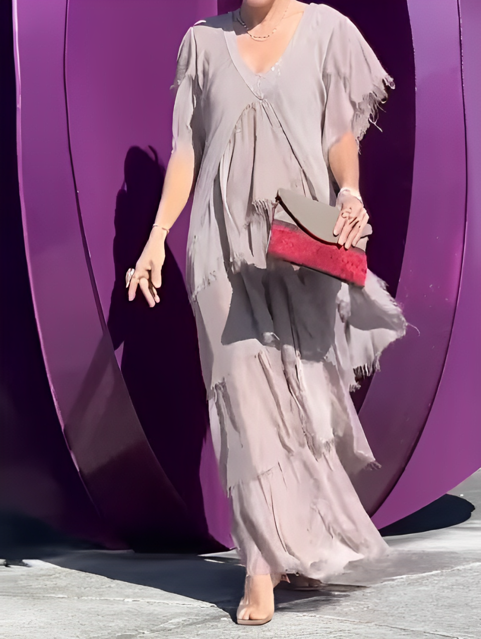 E&M | Lynette Flowing Long Dress